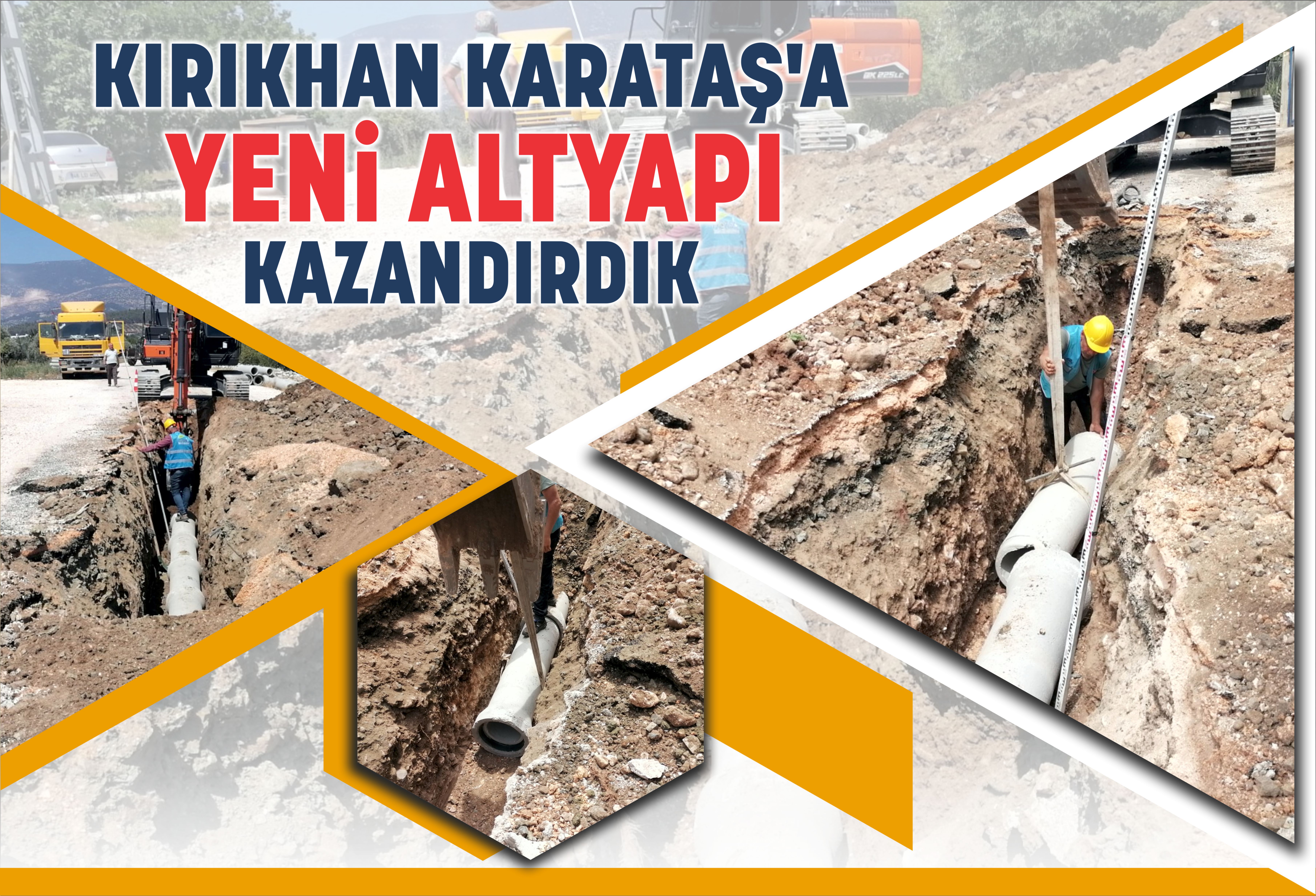 Kırıkhan da Sağlam Altyapıyla Ayağa Kalkıyor